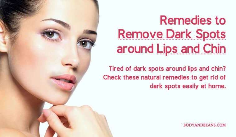 how to remove dark spots from lips naturally