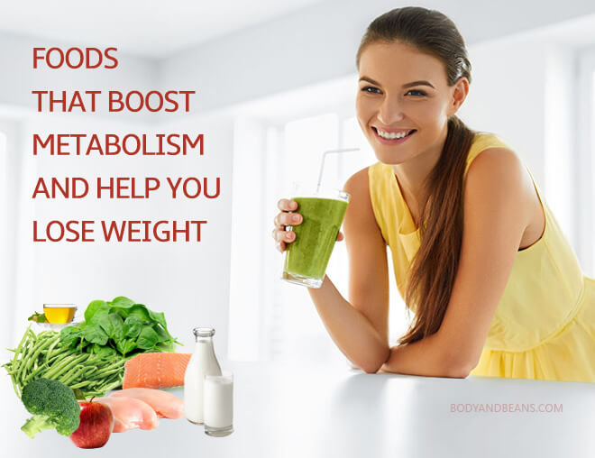 Surprising Foods That Boost Metabolism or The Metabolic Rate and Help You Lose Weight Faster