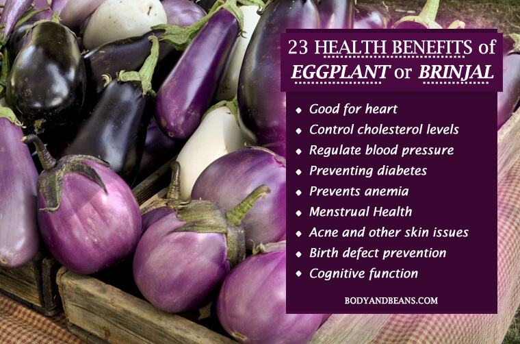 23 Health Benefits of Eggplant That You May Not Be Aware of