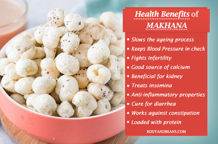 15 Health Benefits of Makhana: Powerhouse of Antioxidants and Nutrients