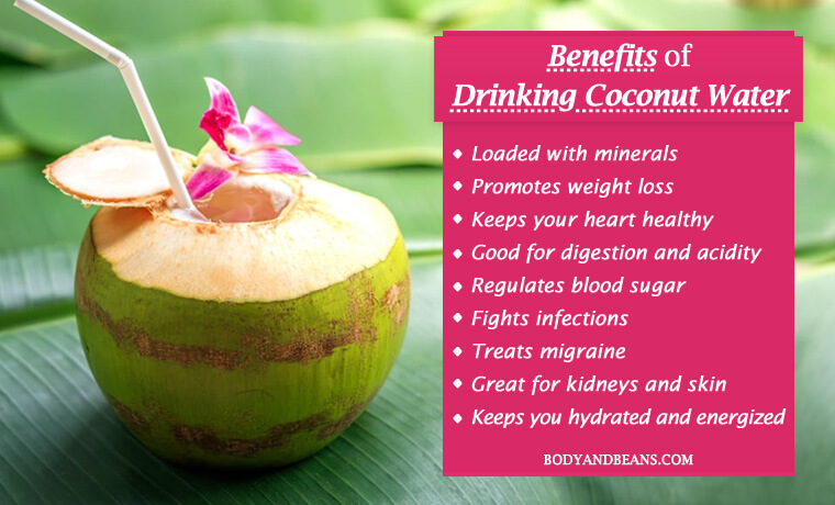 14 Reasons to Drink Coconut Water and Reasons to Add It in Your Diet This Summer