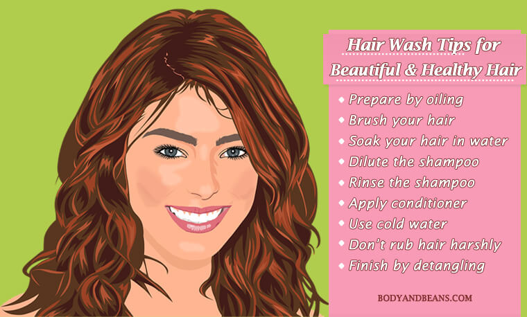Step by Step Hair Wash Tips to Get Beautiful & Healthy Hair Easily Step by Step Hair Wash Tips to Get Beautiful & Healthy Hair Easily