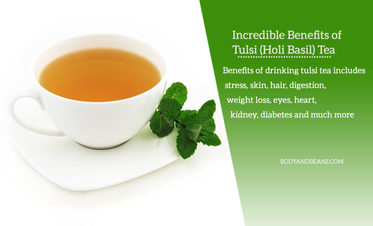 15 Incredible Benefits of Tulsi Tea for Skin, Hair & Weight Loss