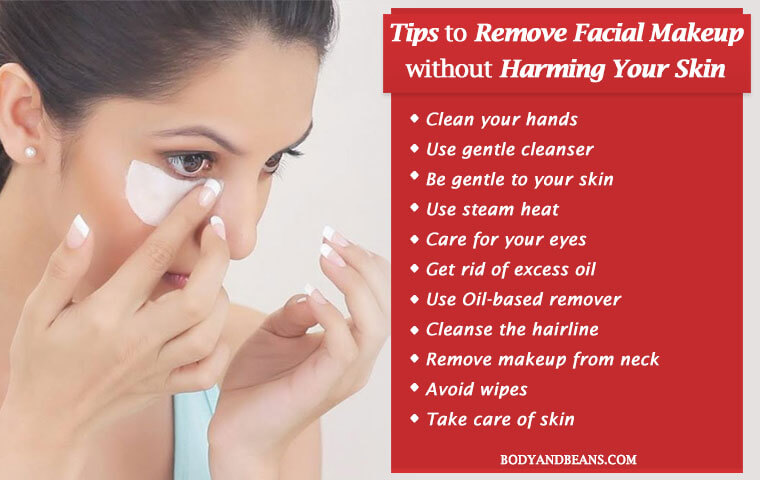 How to Remove Facial Makeup without Harming Your Skin
