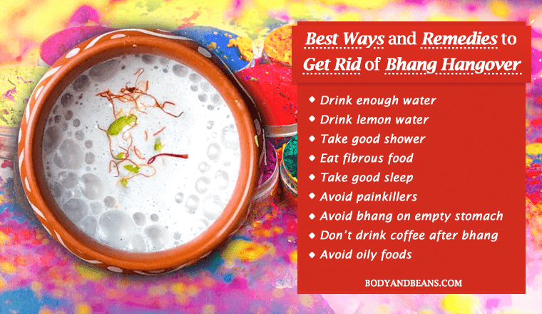 Best Ways and Remedies to Get Rid of Bhang Hangover this Holi