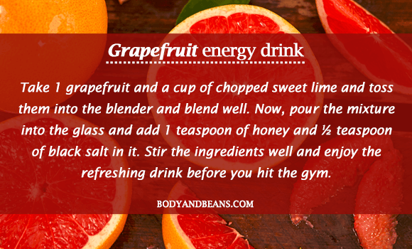 Grapefruit Energy Drink