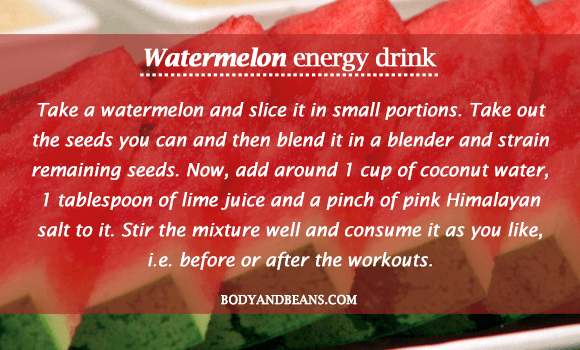 Watermelon Energy Drink