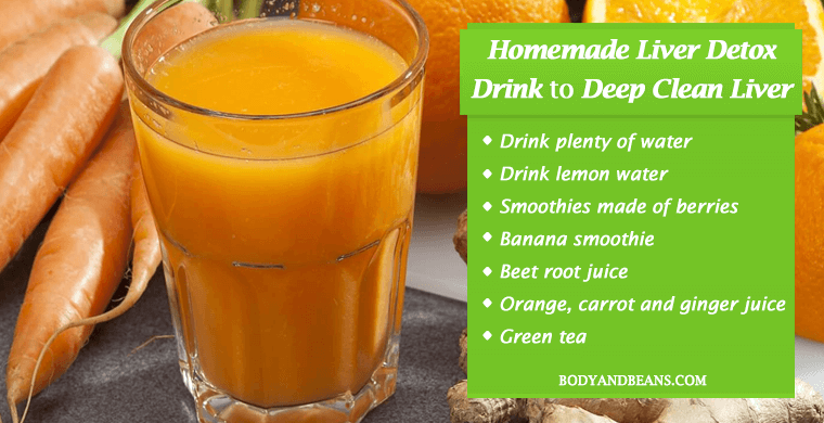 Best Homemade Liver Detox Drink to Deep Clean Liver