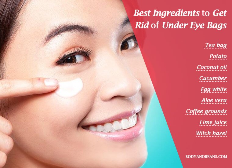 Best ingredients to get rid of under eye bags
